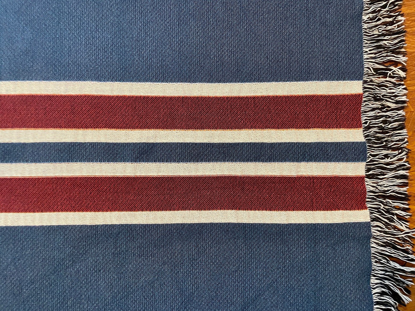 Football Gift 100% Woven COTTON Blanket Gift for Bills Mafia Fan Game Day Throw Blanket for Josh Allen Fan Gift For Him Pro Football Buffalo