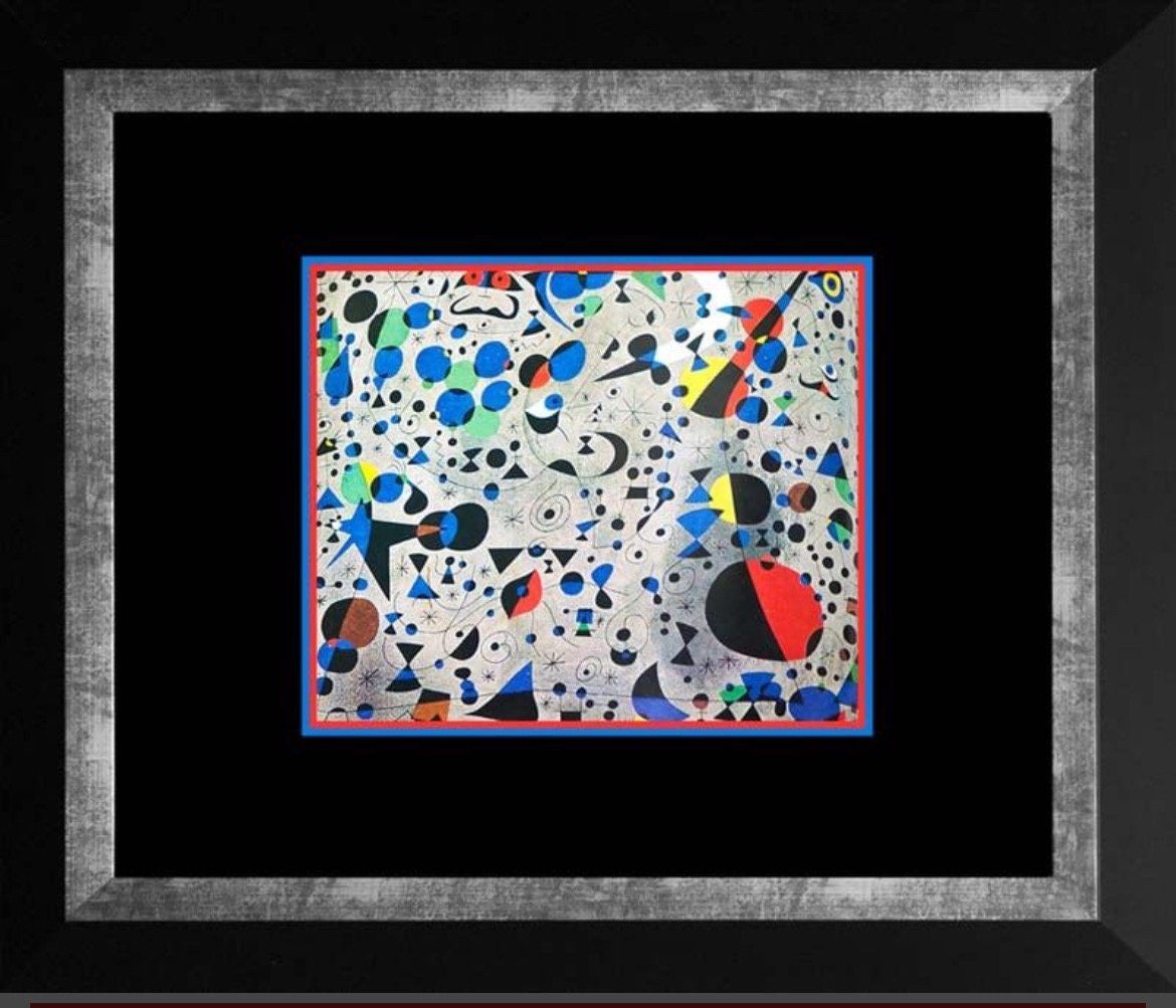 Joan Miro Lithograph from 1968 Limited Edition Artwork Gift for Wedding Heirloom Gift for Housewarming FREE SHIPPING