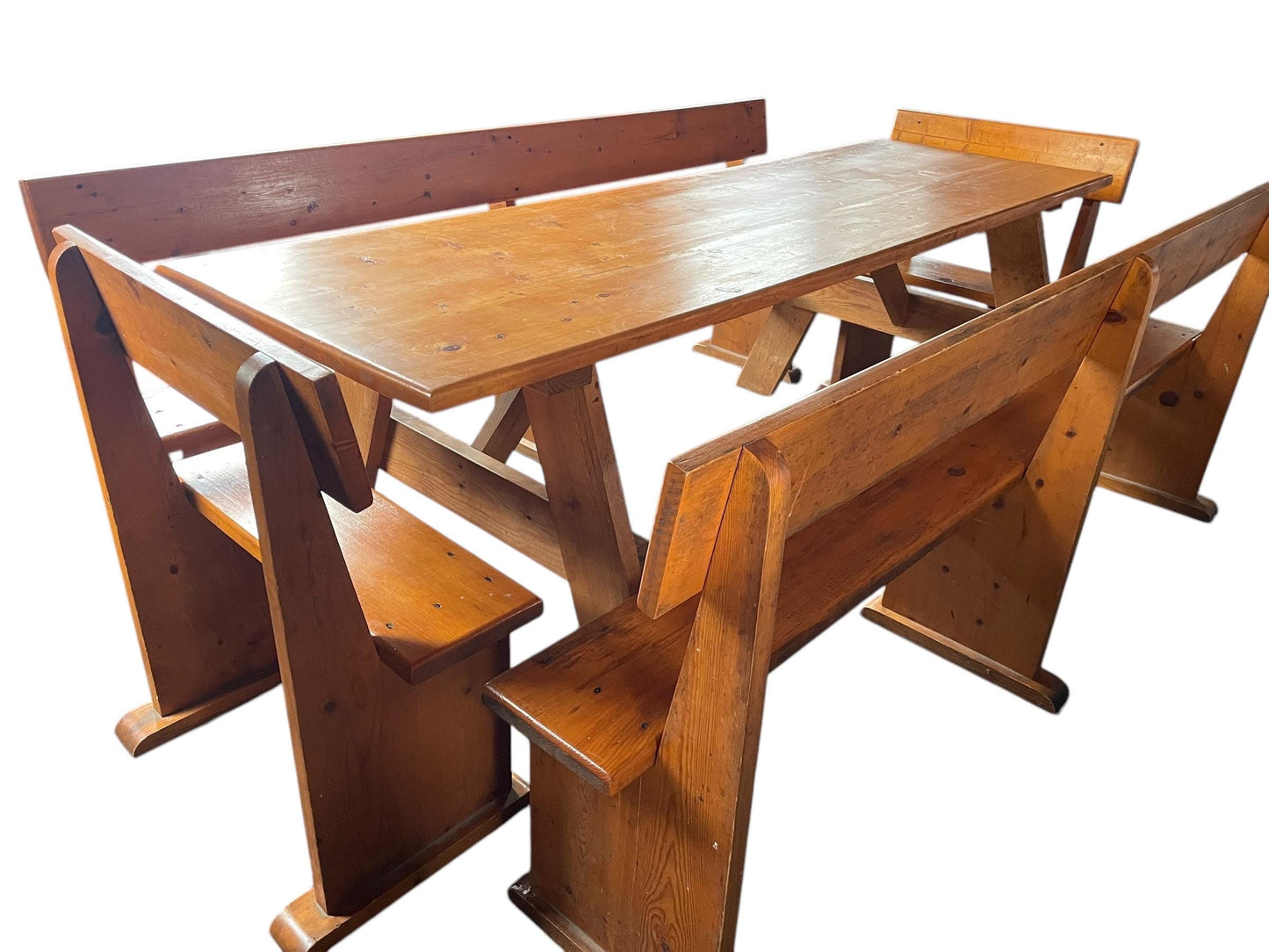 Gerald McCabe Style Dining Set Table Dining Table Breakfast Nook Dining Set Antique Classic American Dining Set Midcentury Modern Dining Set
