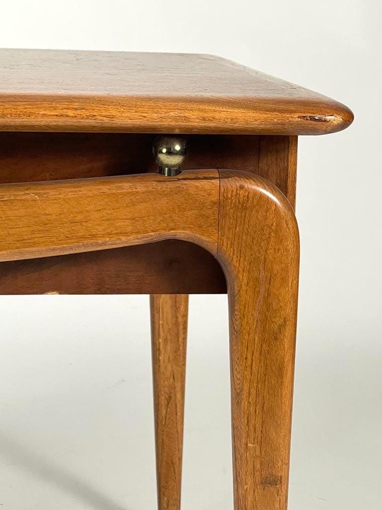 Lane Perception Pair of Side Tables by Andre Bus Midcentury Modern Iconic Pair of End Tables by Lane