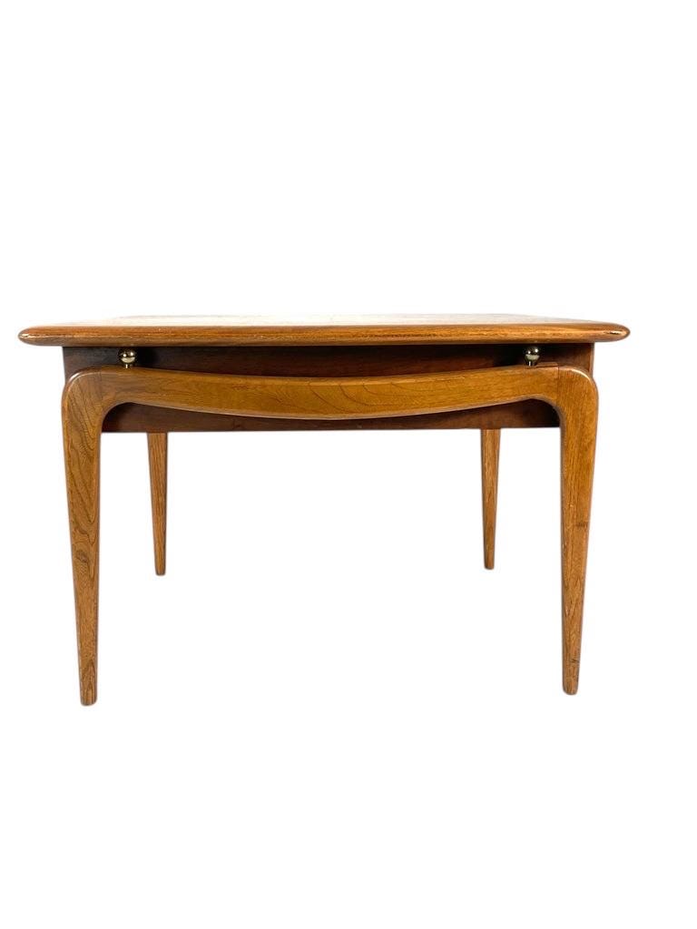 Lane Perception Pair of Side Tables by Andre Bus Midcentury Modern Iconic Pair of End Tables by Lane