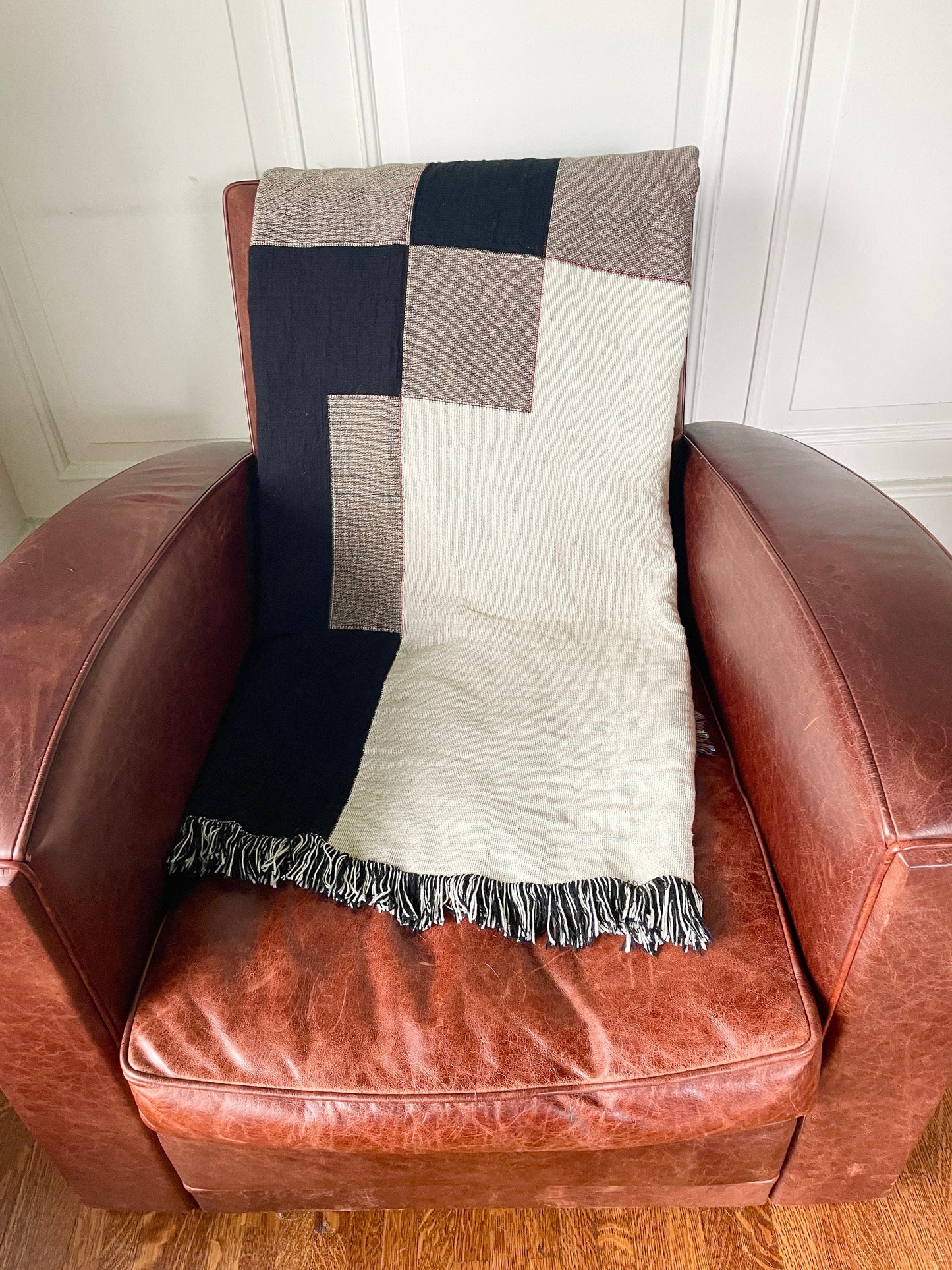 Varsity Letter Blanket Personalized Gift All Cotton Woven Throw Blanket Customized Gift for Personalized Name for Baby Shower Gift Blanket
