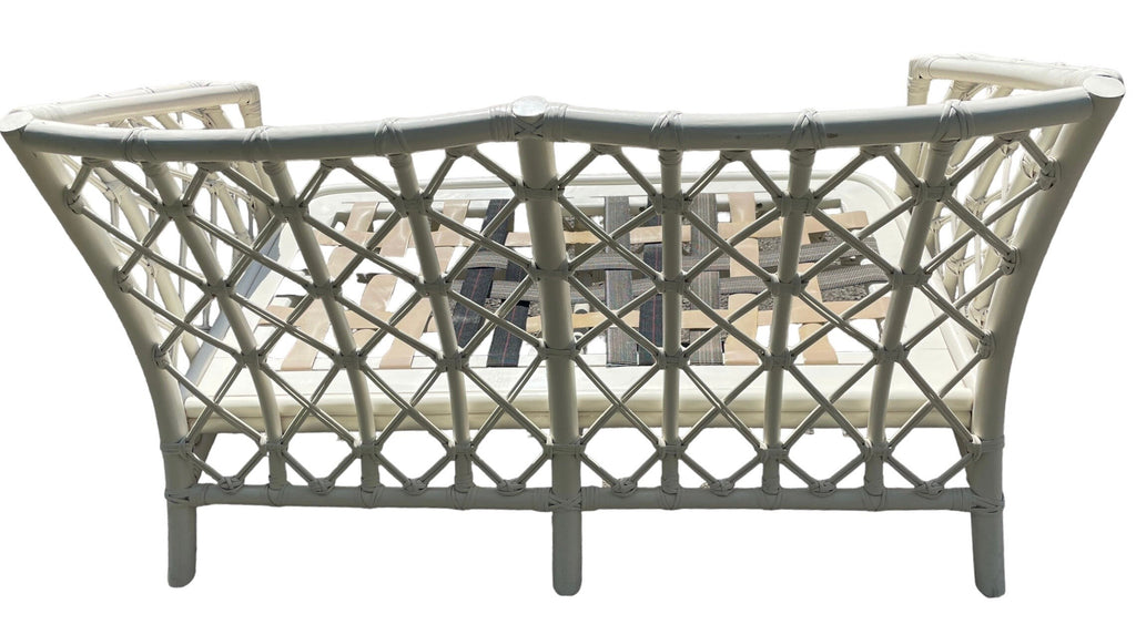 Ficks Reed — Rattan Sofa, 2 Seat