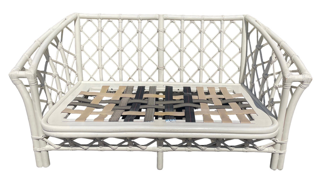 Ficks Reed — Rattan Sofa, 2 Seat