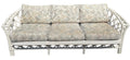 Ficks Reed — Vintage Rattan Sofa, 3 Seat