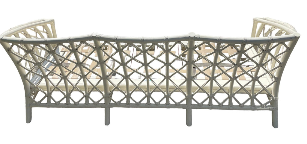 Ficks Reed — Vintage Rattan Sofa, 3 Seat