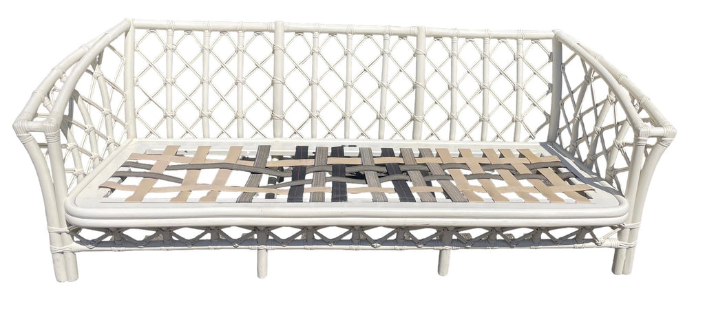 Ficks Reed — Vintage Rattan Sofa, 3 Seat