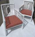 McGuire — Rattan Armchairs, Pair