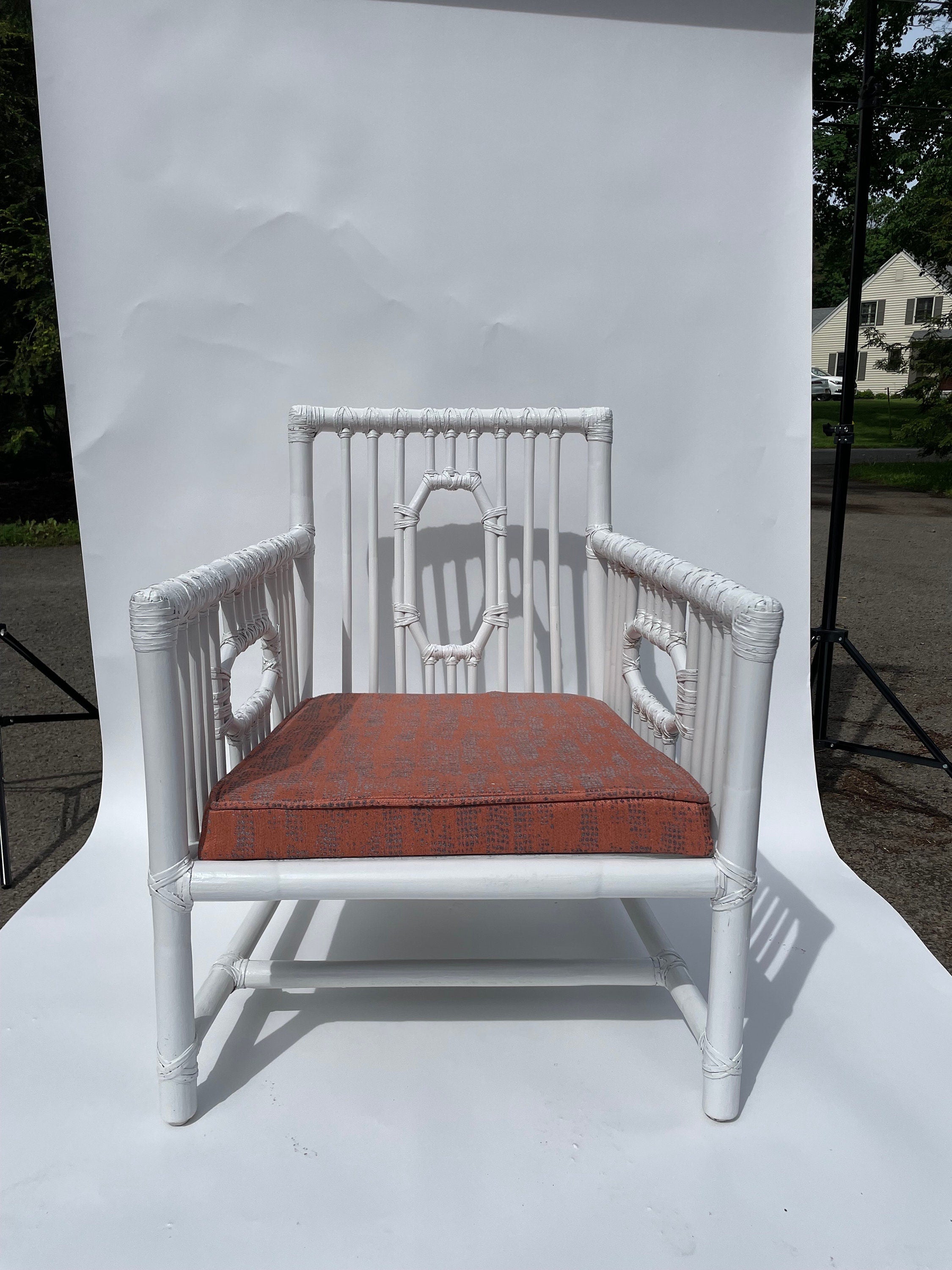 McGuire — Rattan Armchairs, Pair