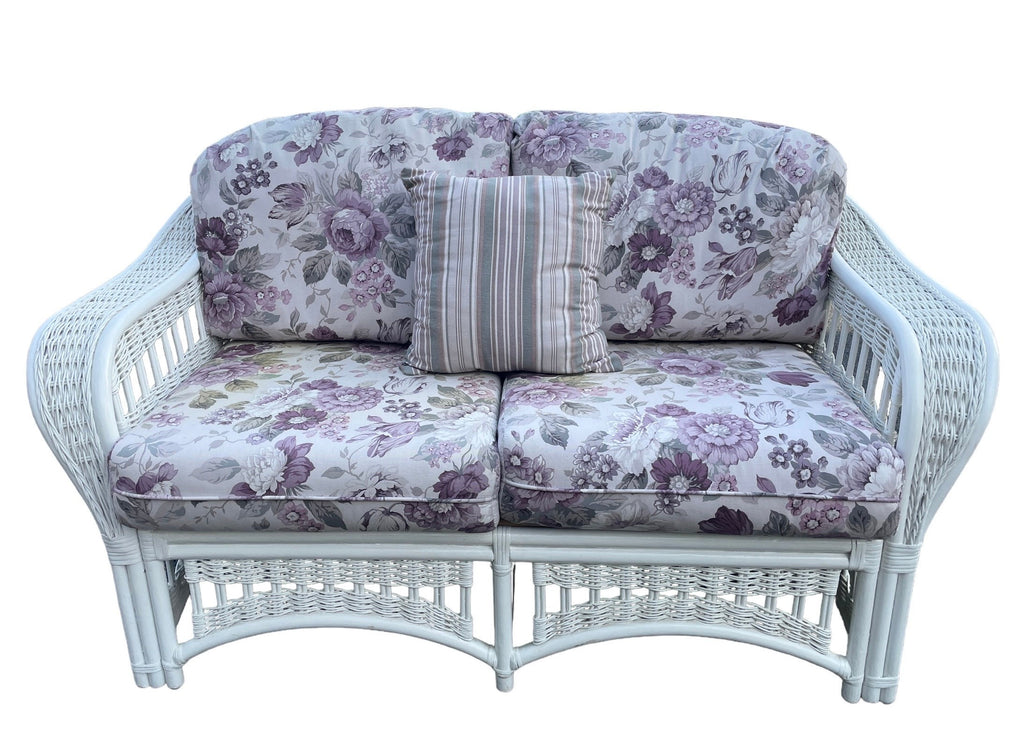 Ficks Reed — Rattan Sofa, 2 Seat