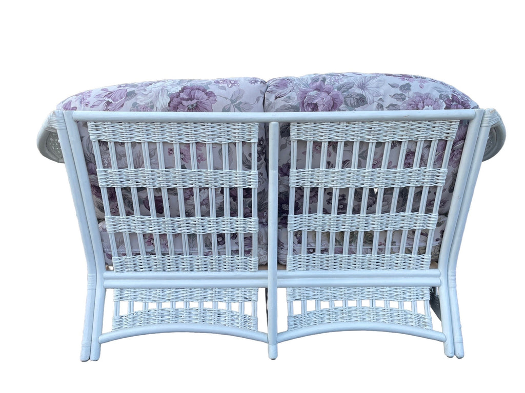 Ficks Reed — Rattan Sofa, 2 Seat