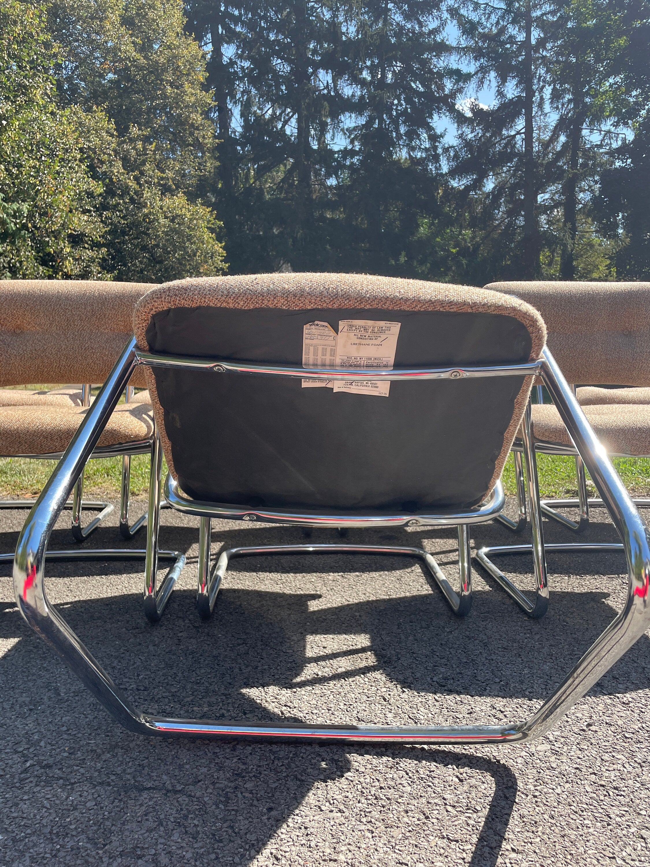 Steelcase — Cantilever Dining Chairs, Set of 8