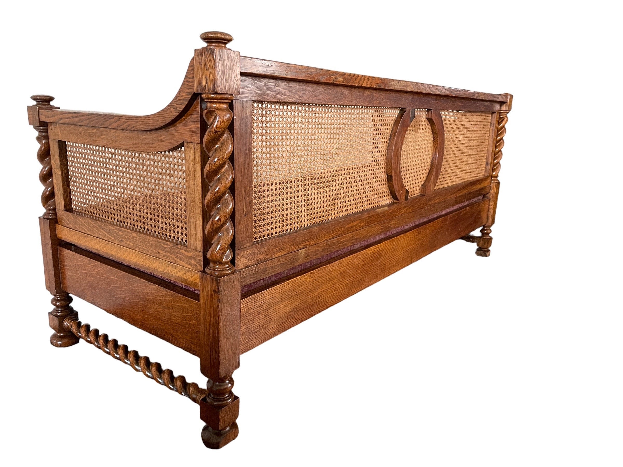 French Bergere — Cane Sofa