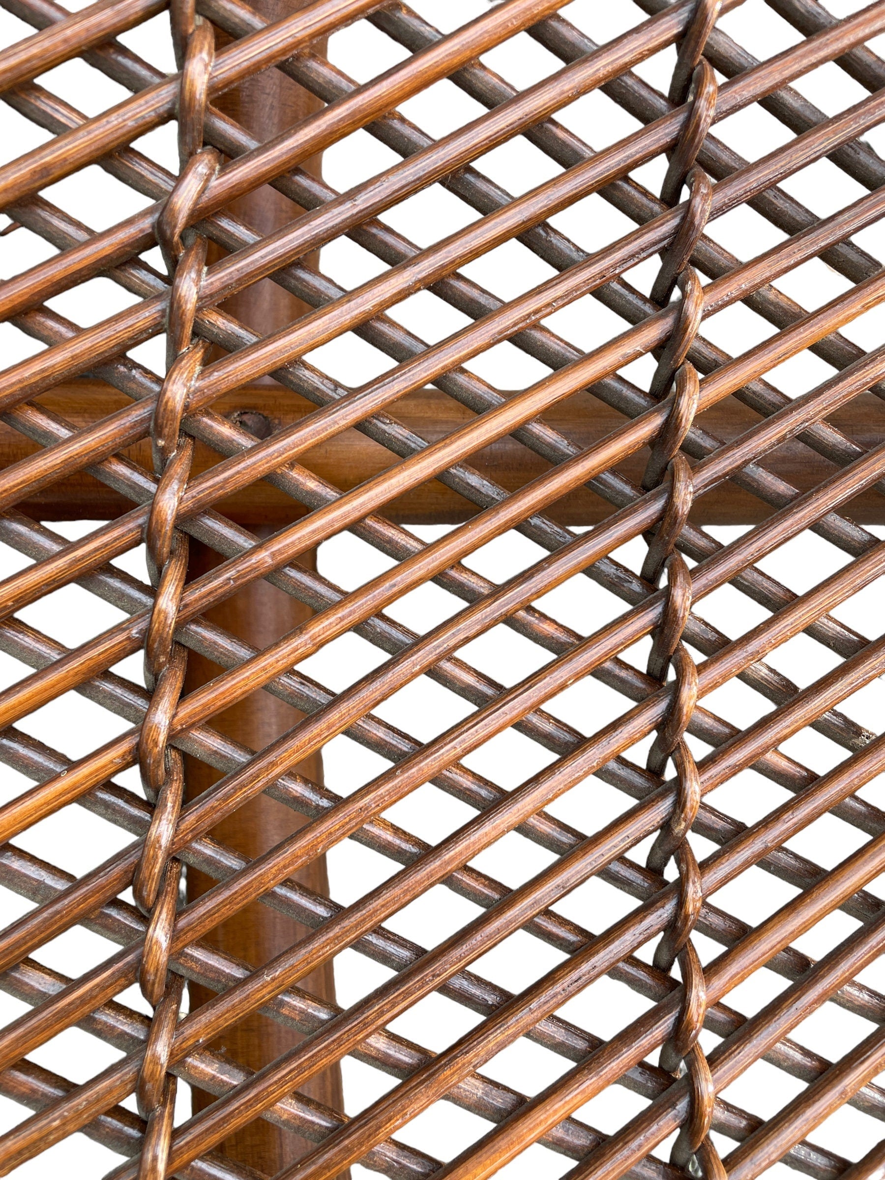 Peacock Chairs — Rattan Pair