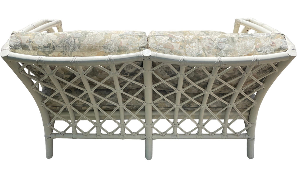 Ficks Reed — Rattan Sofa, 2 Seat
