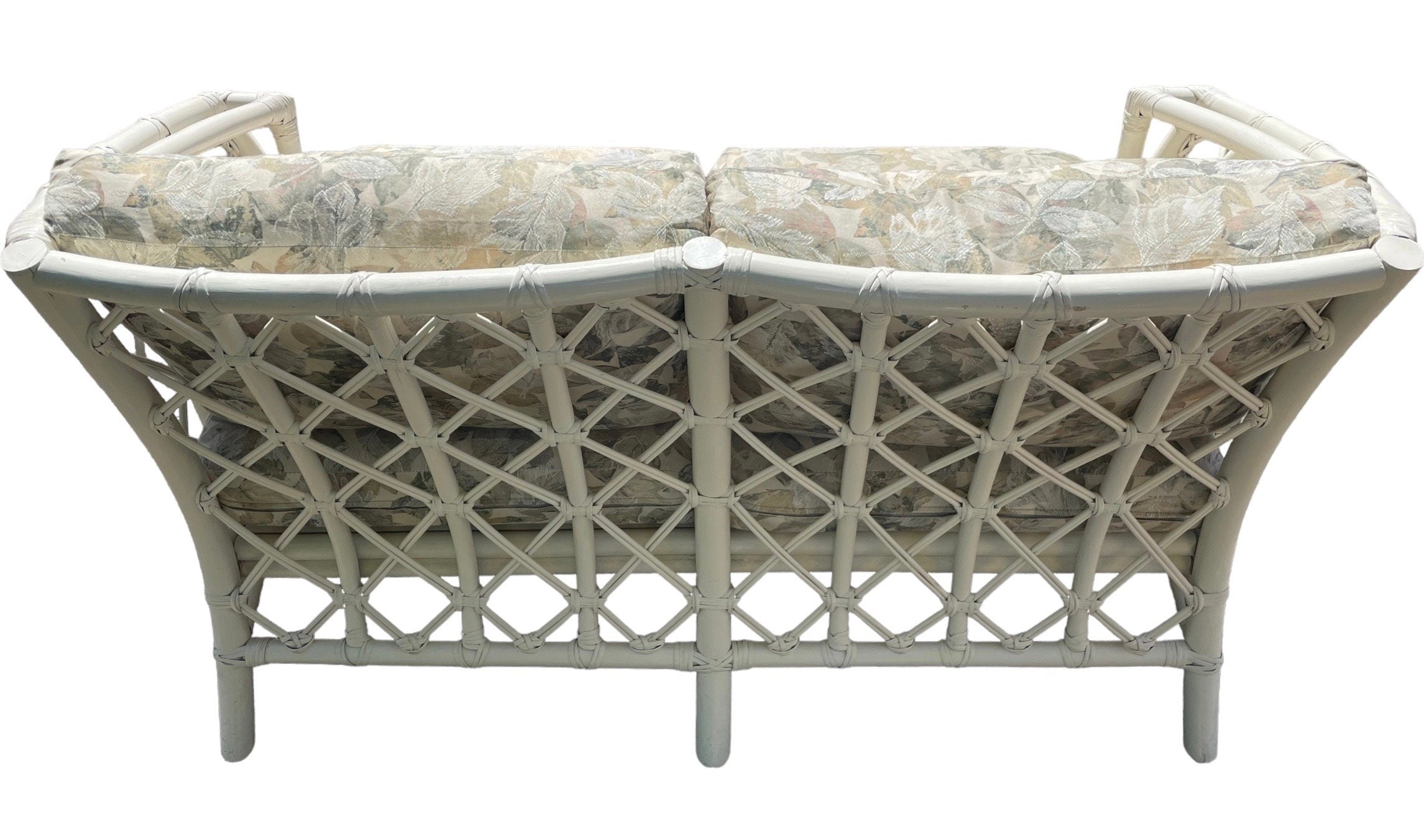 Ficks Reed — Rattan Sofa, 2 Seat