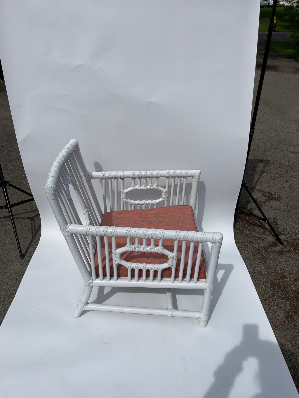 McGuire — Rattan Armchairs, Pair