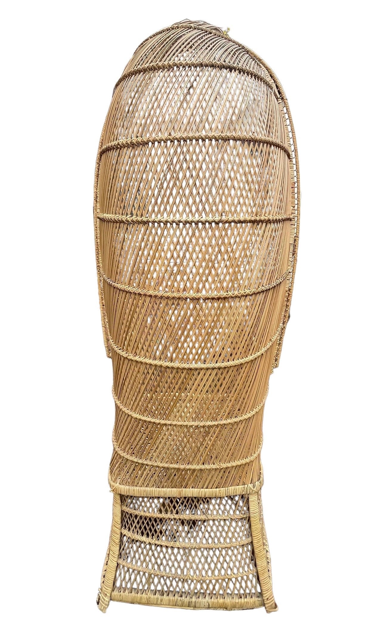 Peacock Chair — Rattan