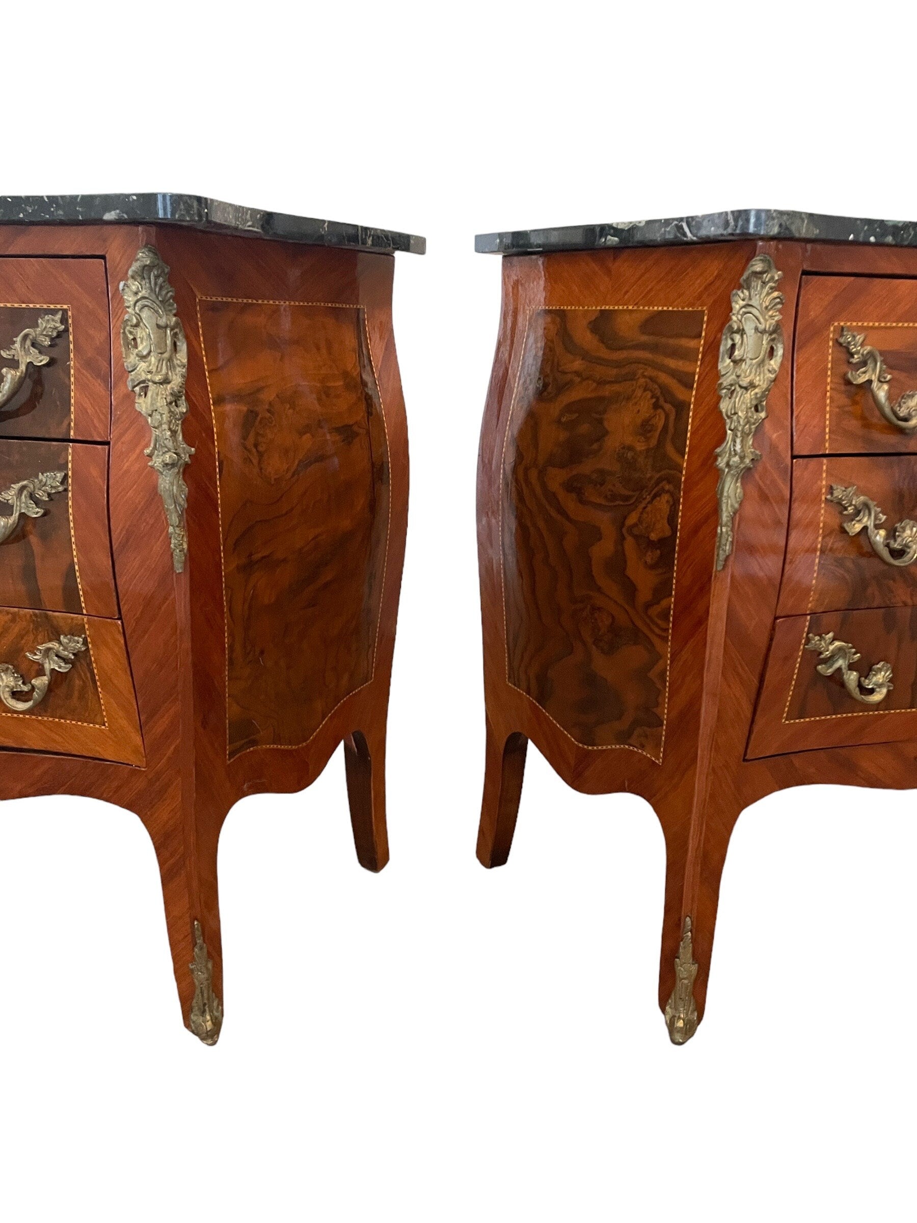 French Louis XV — Bombe Commode