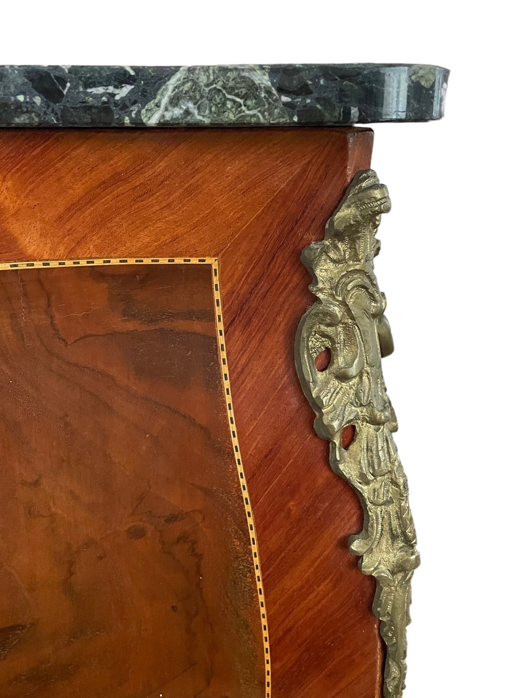 French Louis XV — Bombe Commode, Pair