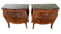 French Louis XV — Bombe Commode, Pair