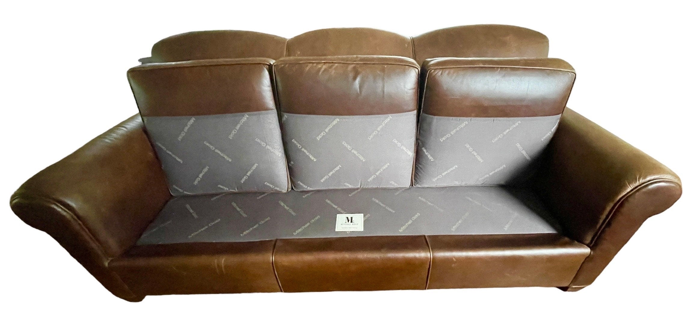 Mitchell Gold — Leather Sofa