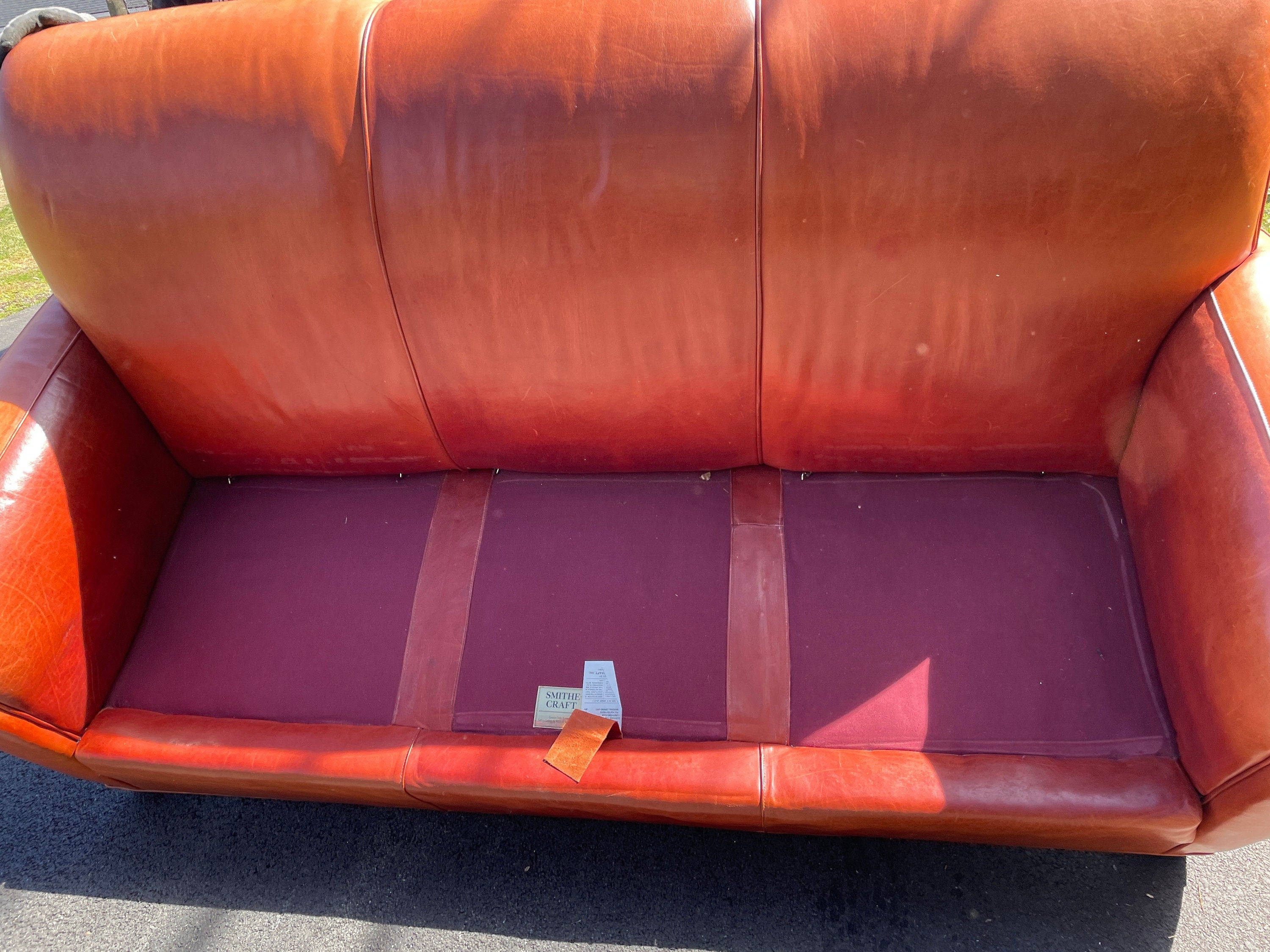 Smithe Craft — Leather Sofa