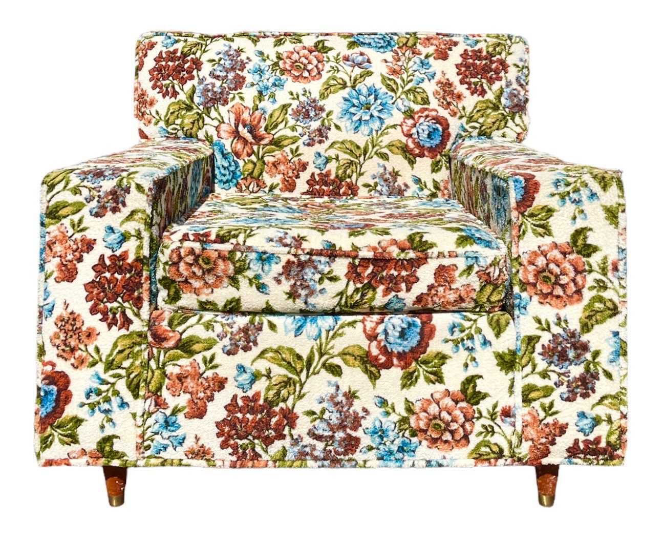 Floral Armchair — Upholstered Chair