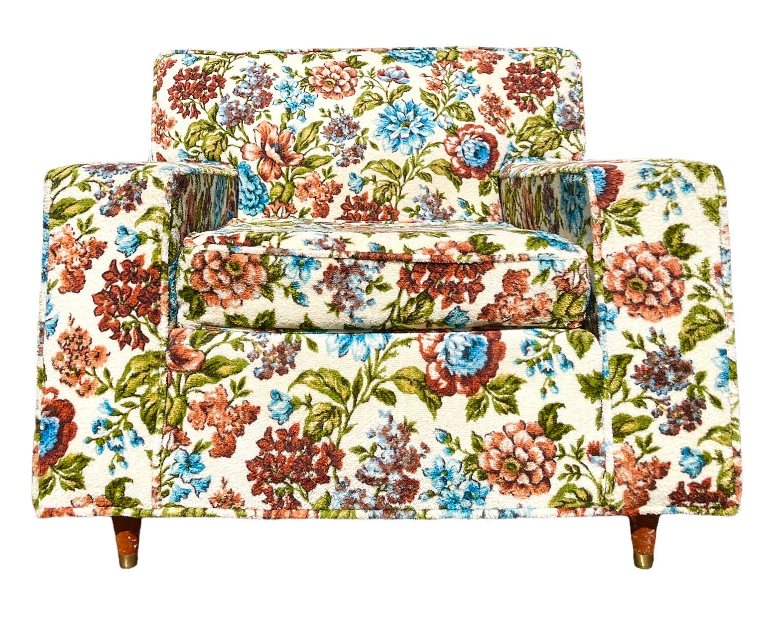 Floral Armchair — Upholstered Chair