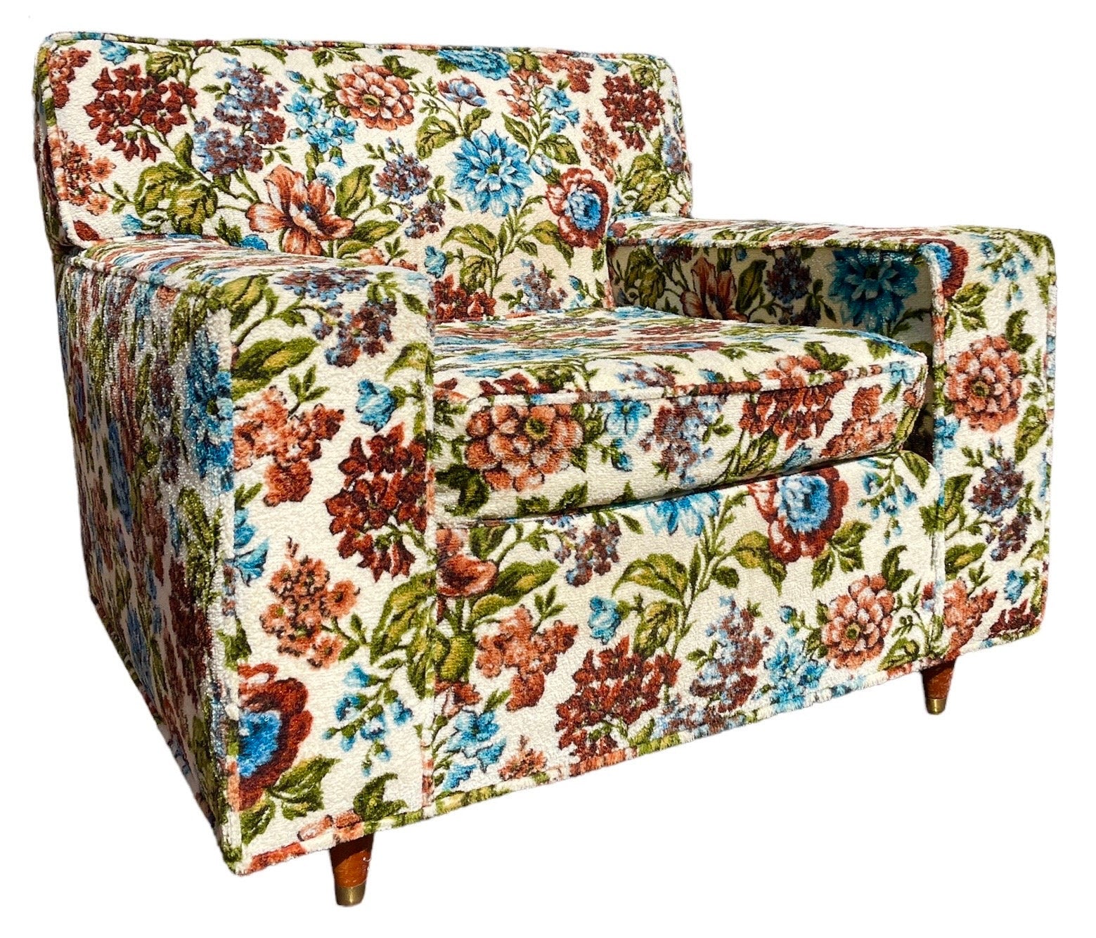 Floral Armchair — Upholstered Chair