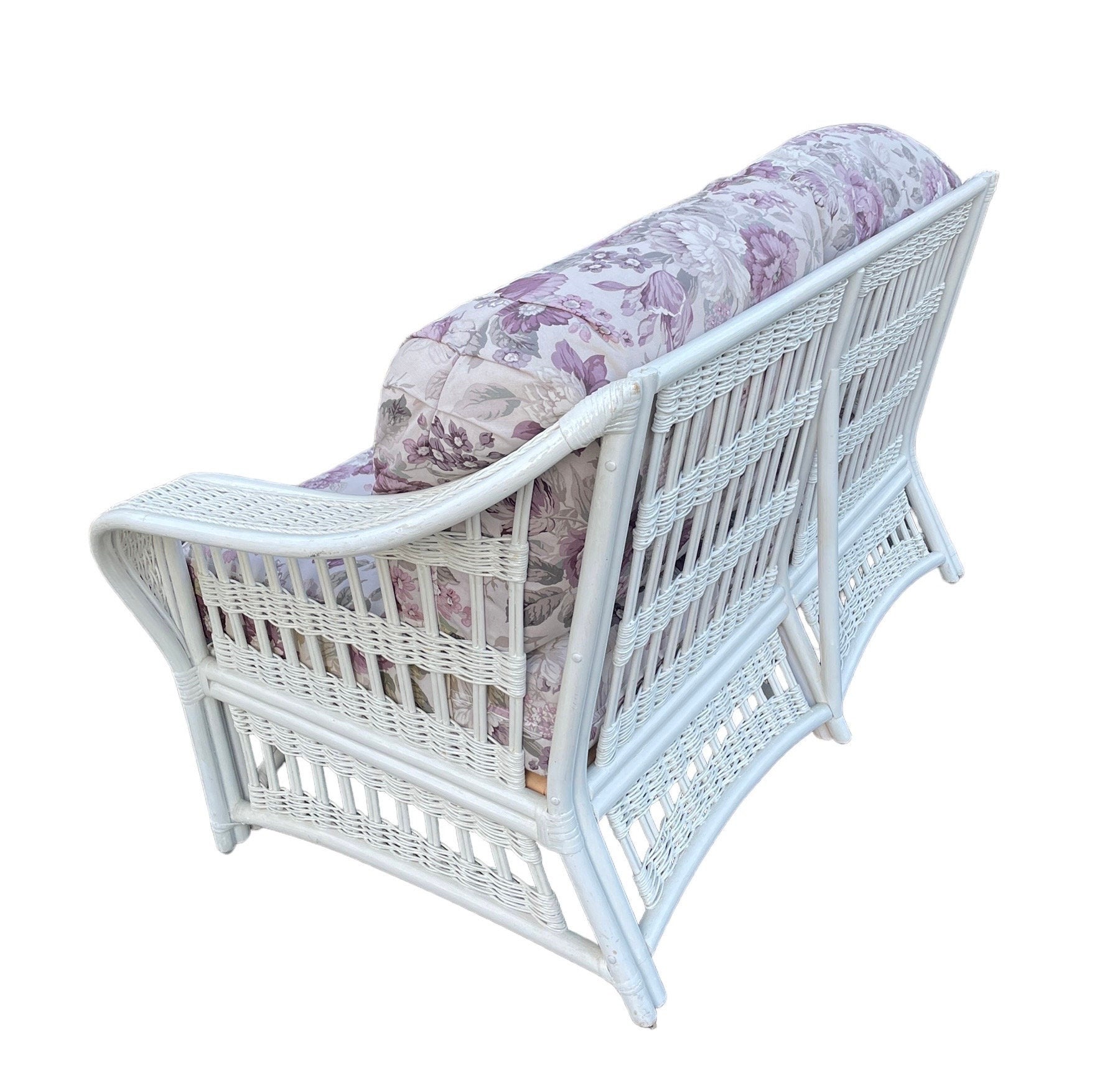 Ficks Reed — Rattan Sofa, 2 Seat