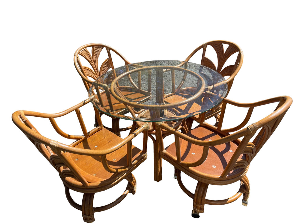 Ficks Reed Style — Rattan Dining Set