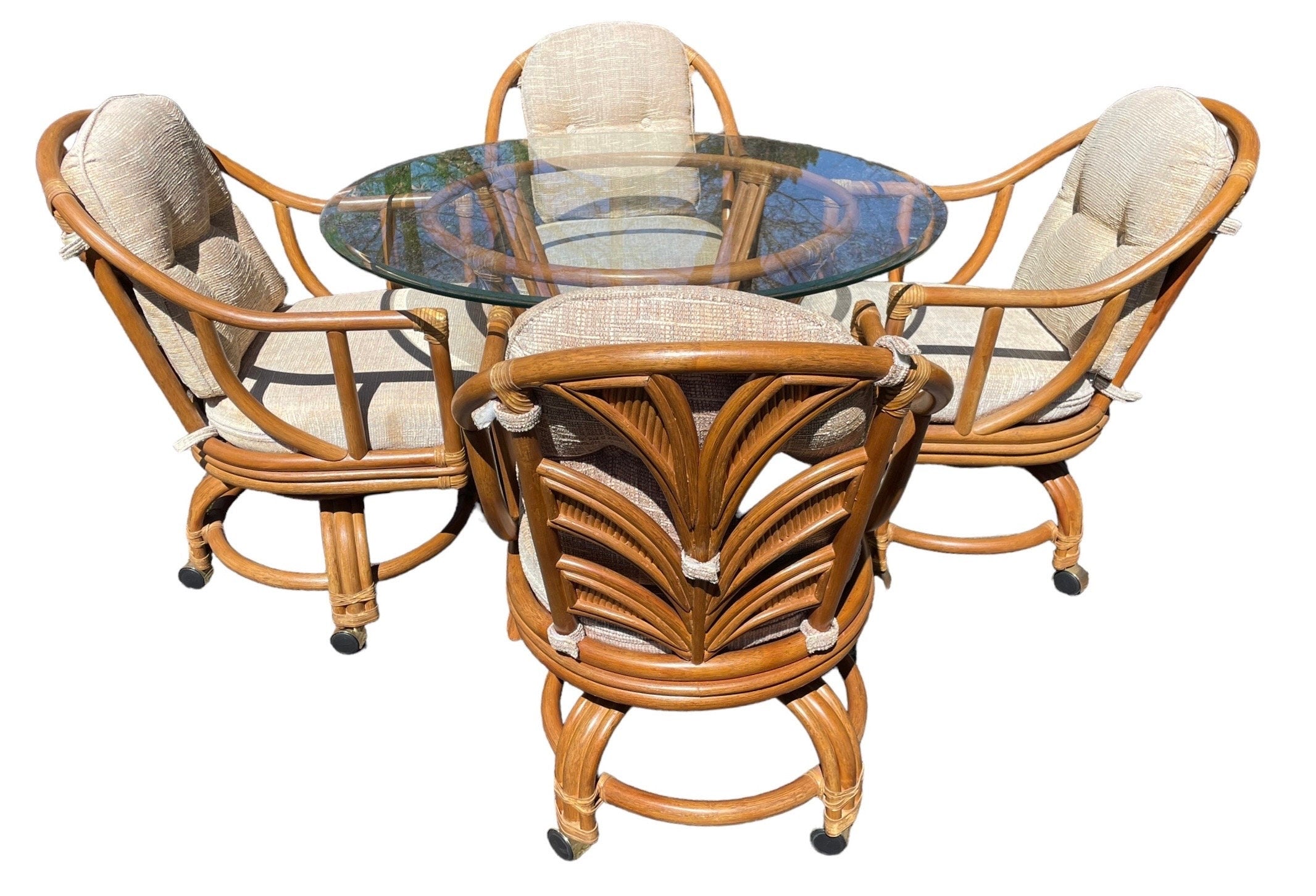 Ficks Reed Style — Rattan Dining Set