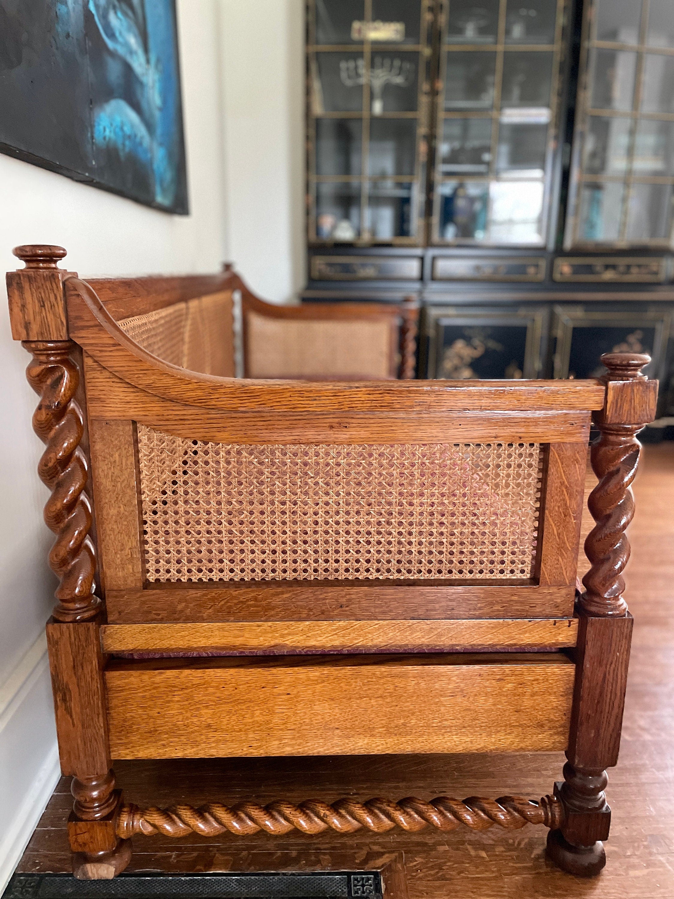 French Bergere — Cane Sofa