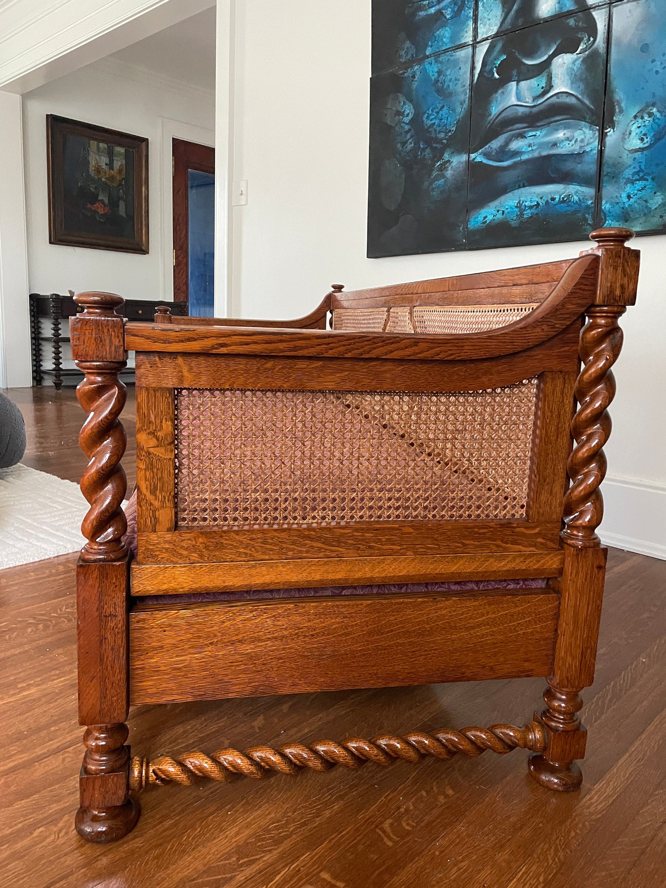 French Bergere — Cane Sofa