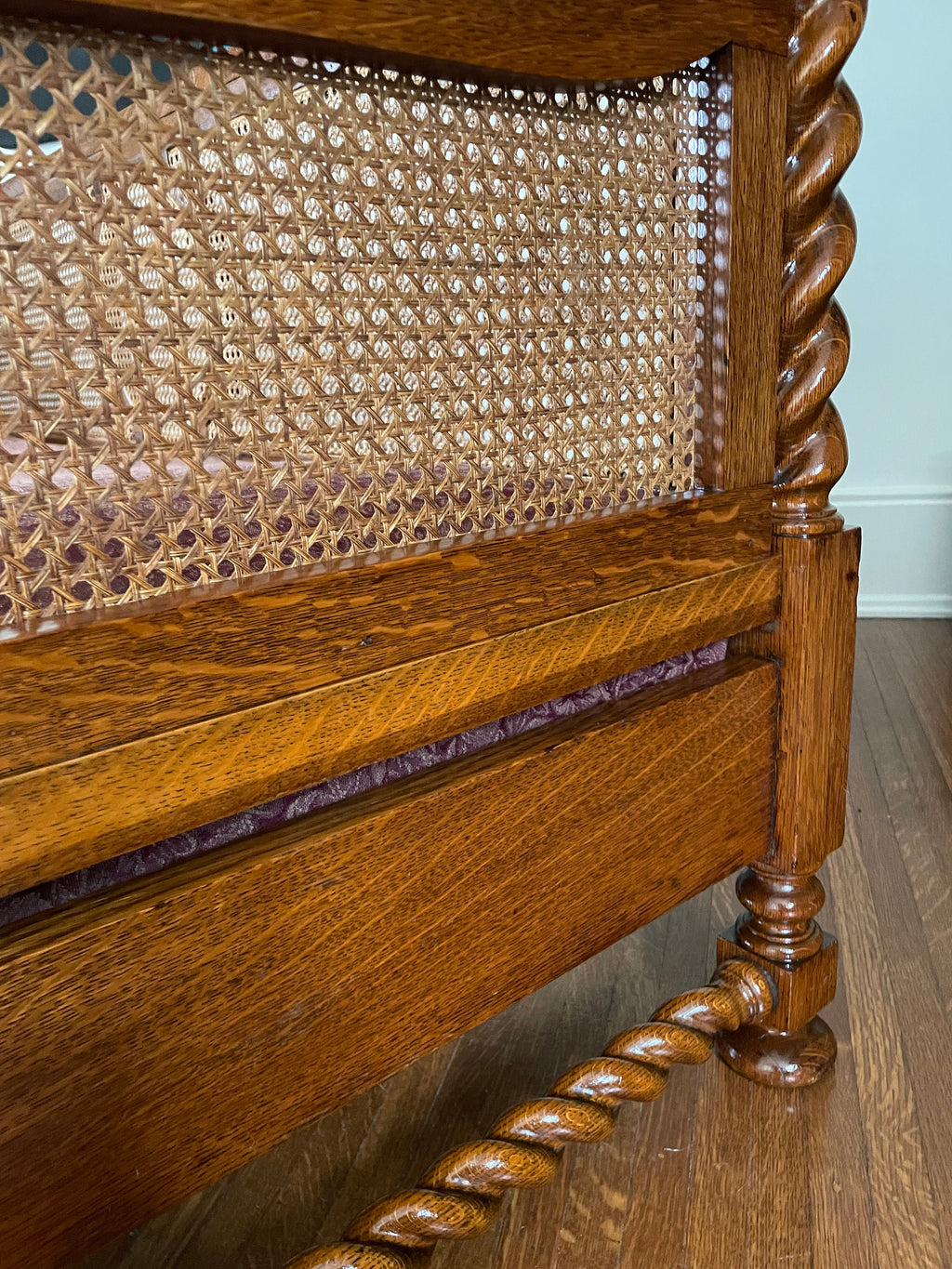 French Bergere — Cane Sofa
