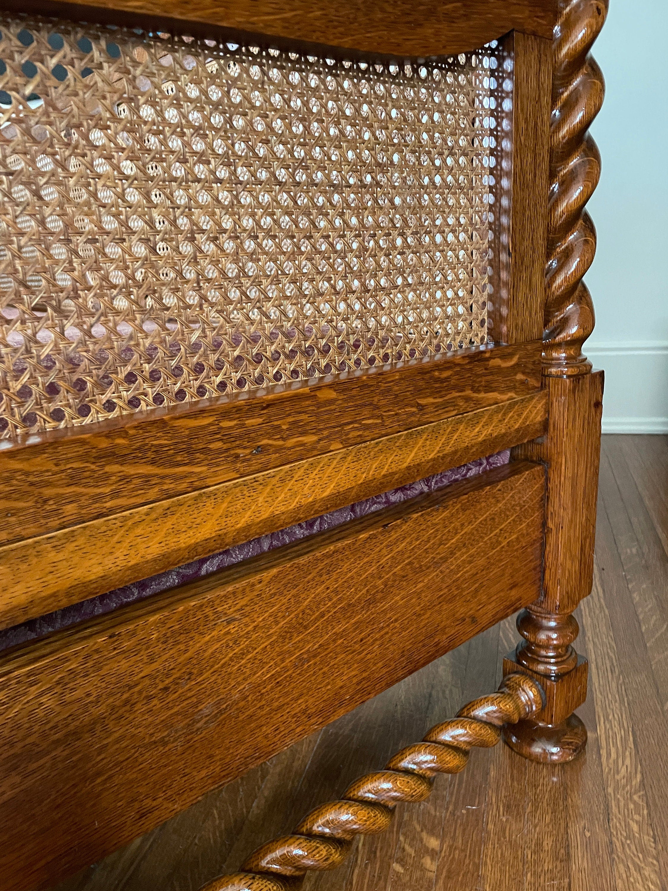 French Bergere — Cane Sofa