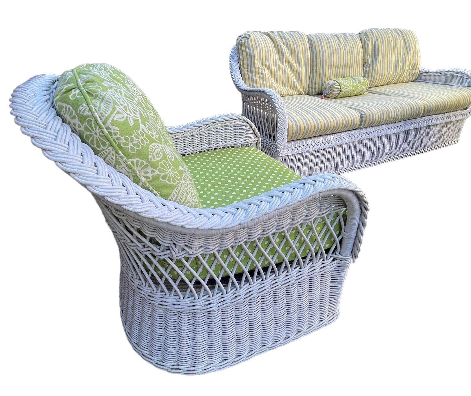 Henry Link — Wicker Sofa