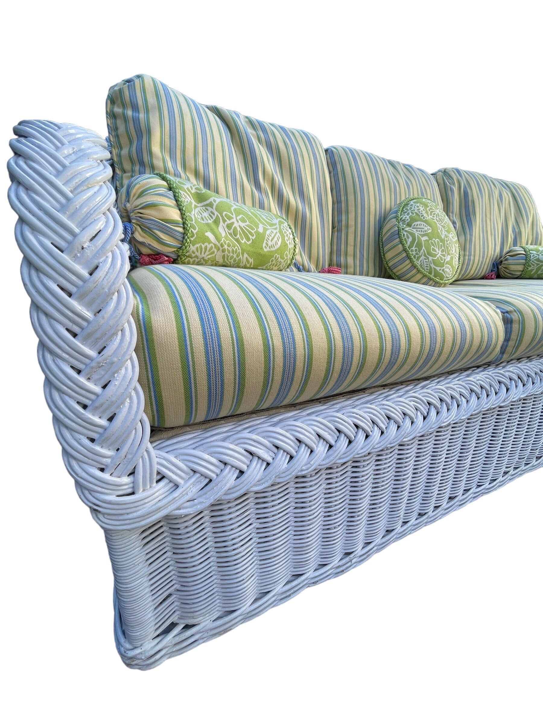 Henry Link — Wicker Sofa