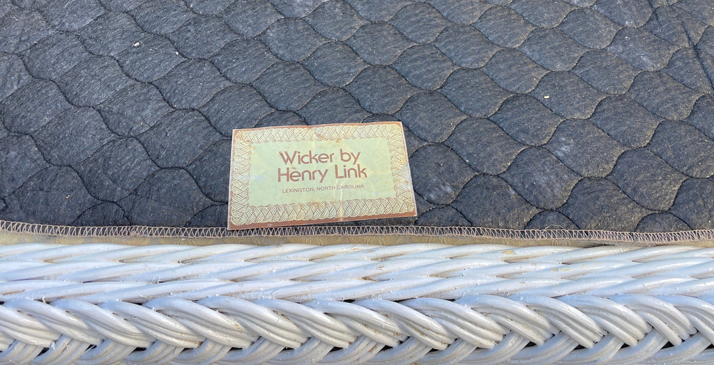 Henry Link — Wicker Sofa