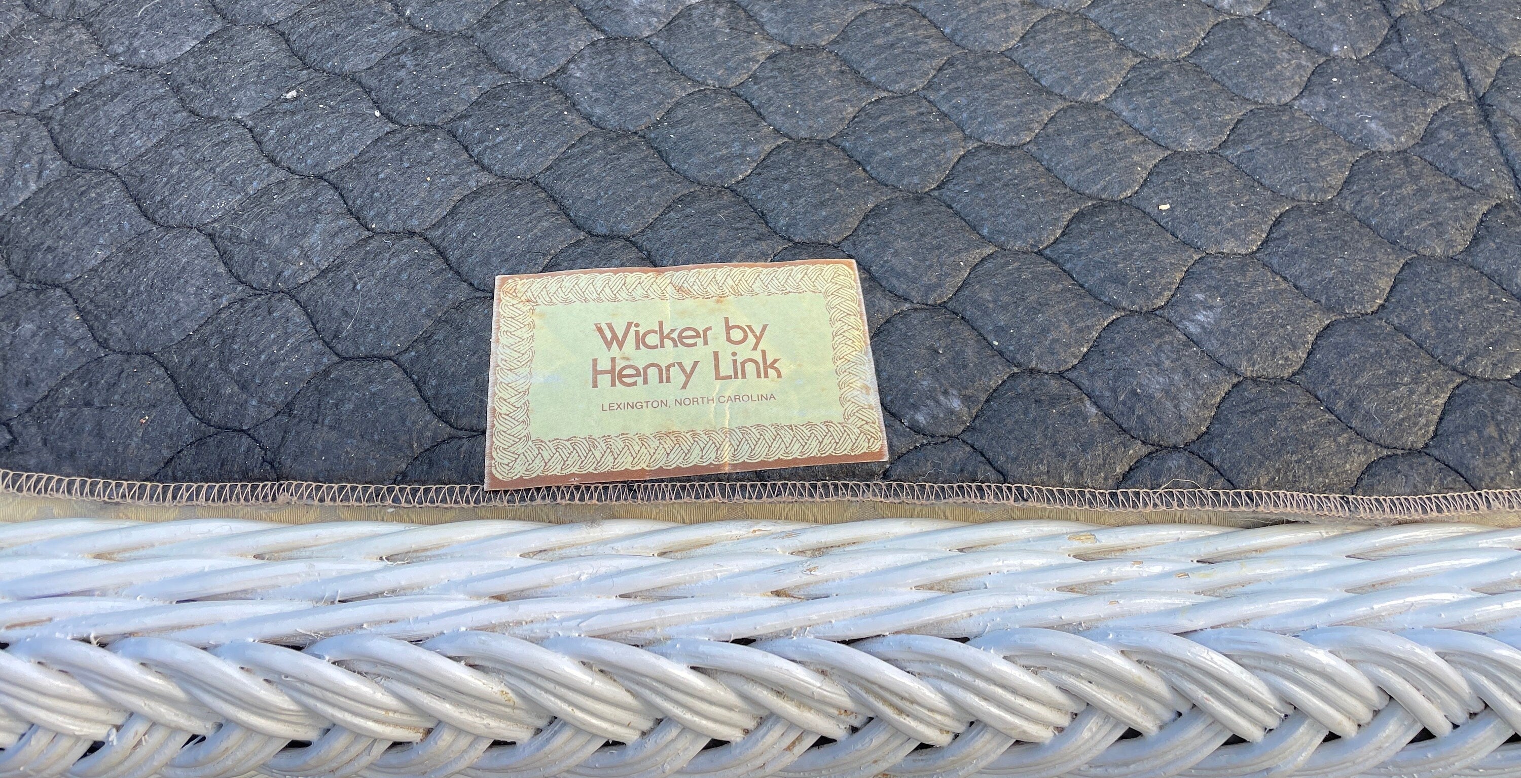 Henry Link — Wicker Sofa