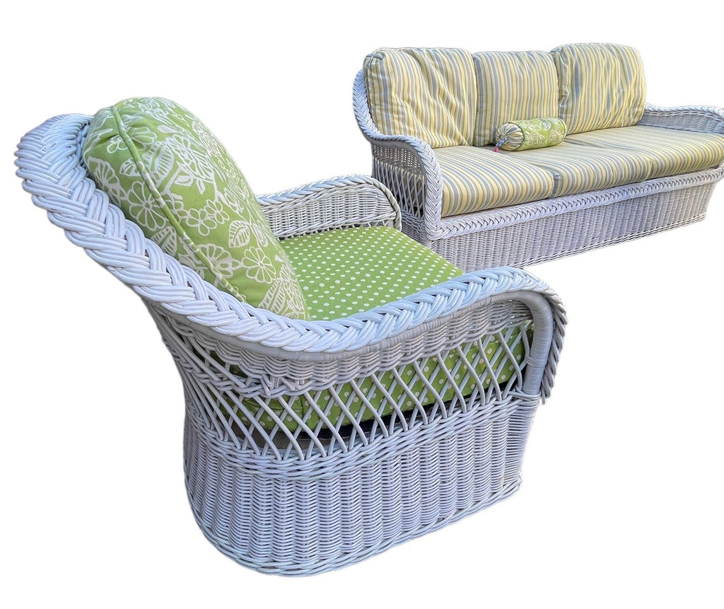 Henry Link — Wicker Armchair