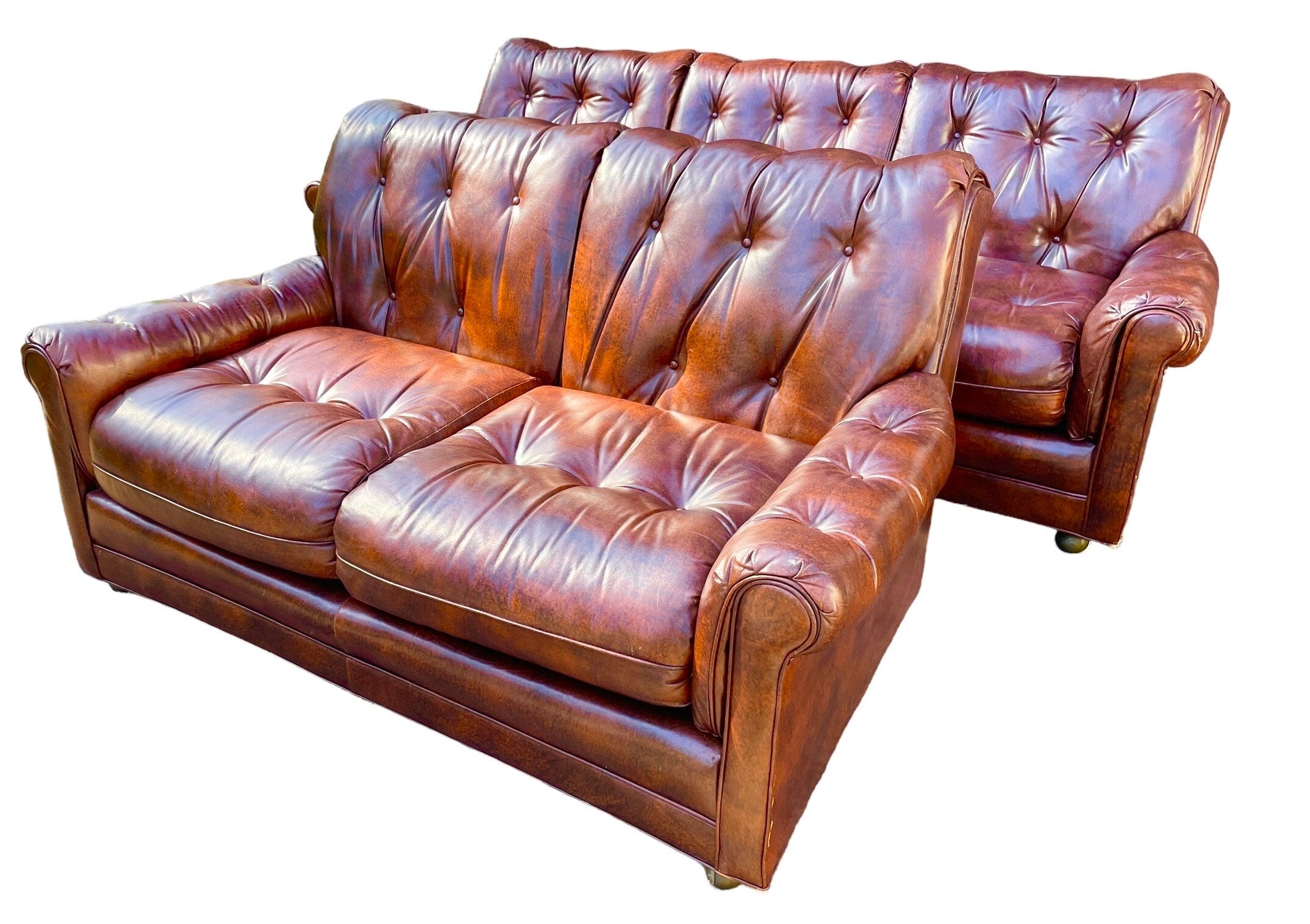 Hancock & Moore — Chesterfield Leather Sofa