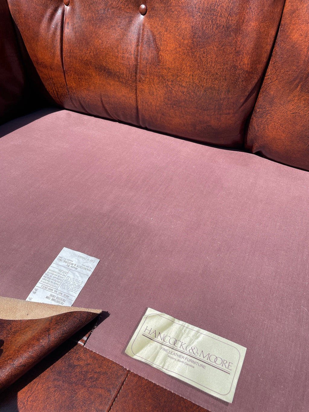 Hancock & Moore — Leather Sofa