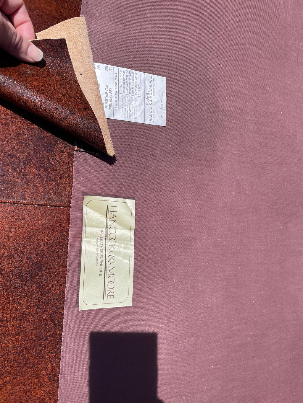 Hancock & Moore — Leather Sofa