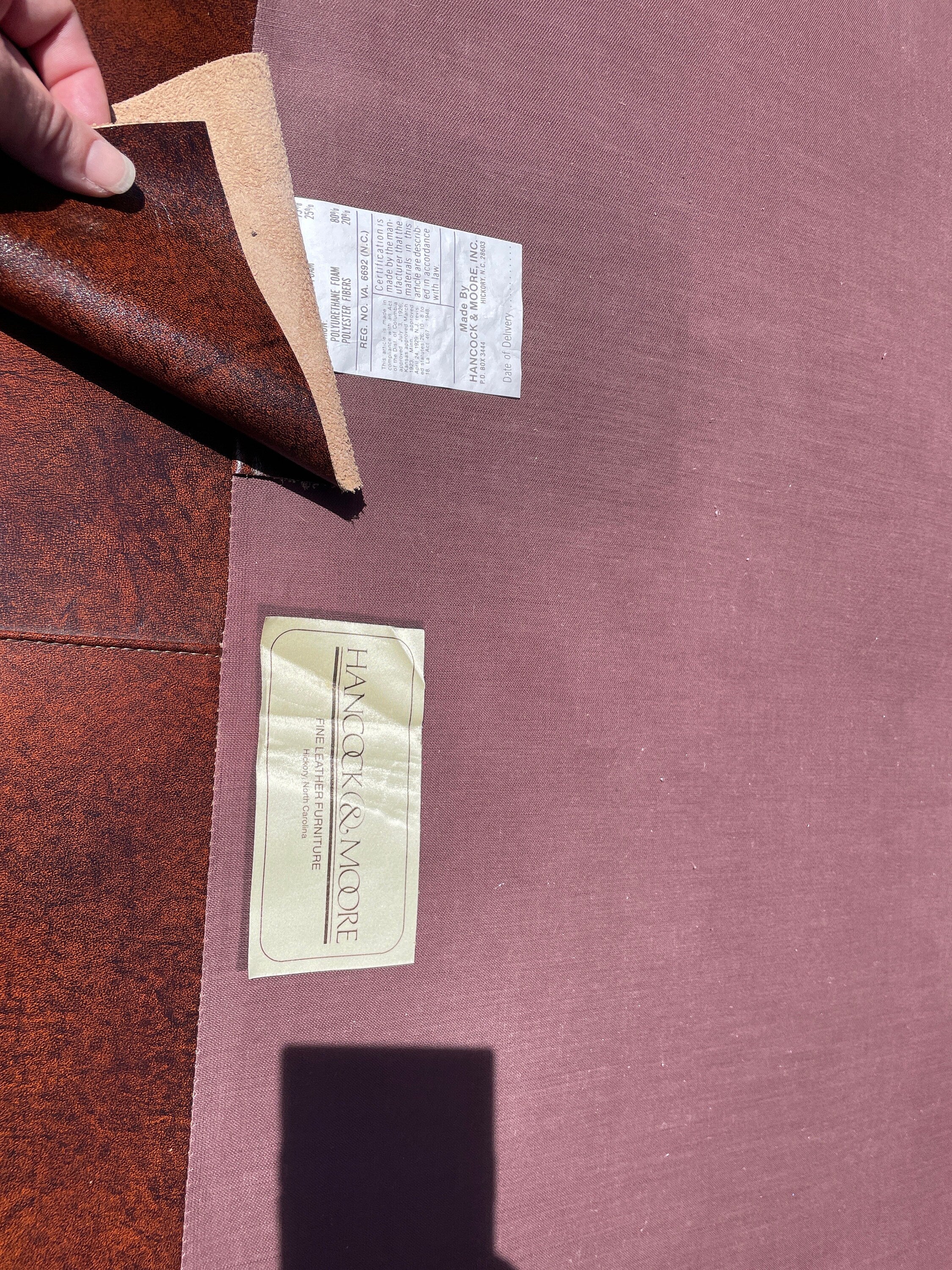 Hancock & Moore — Leather Sofa