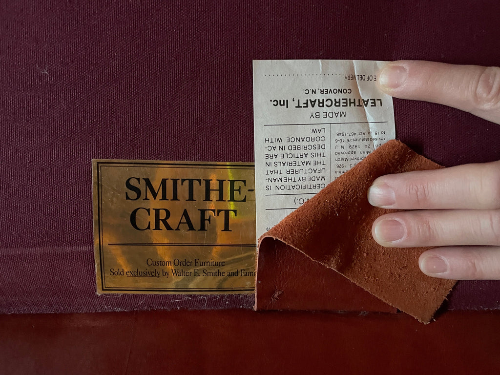 Smithe Craft — Leather Sofa