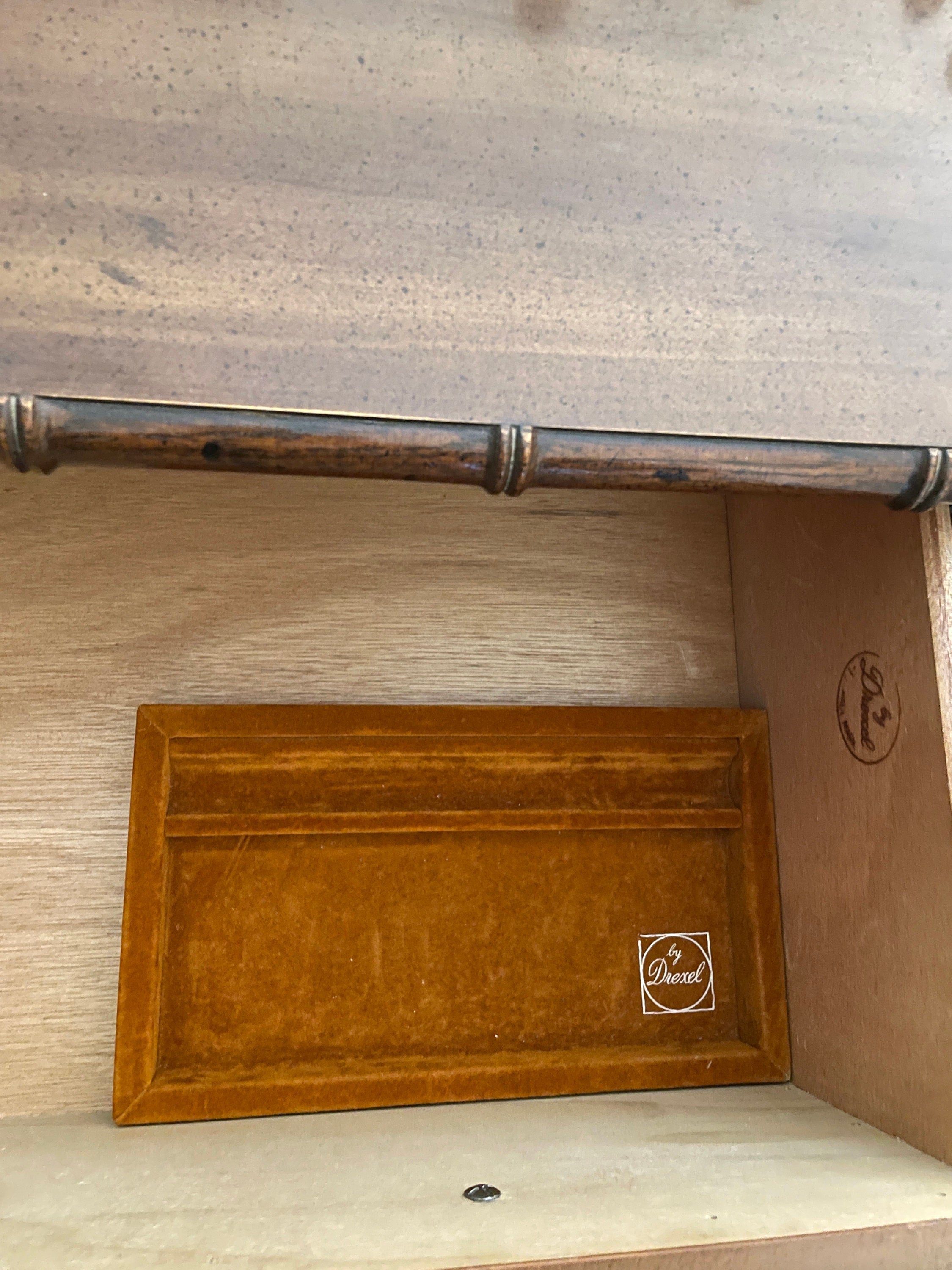 Drexel — Faux Bamboo Dresser