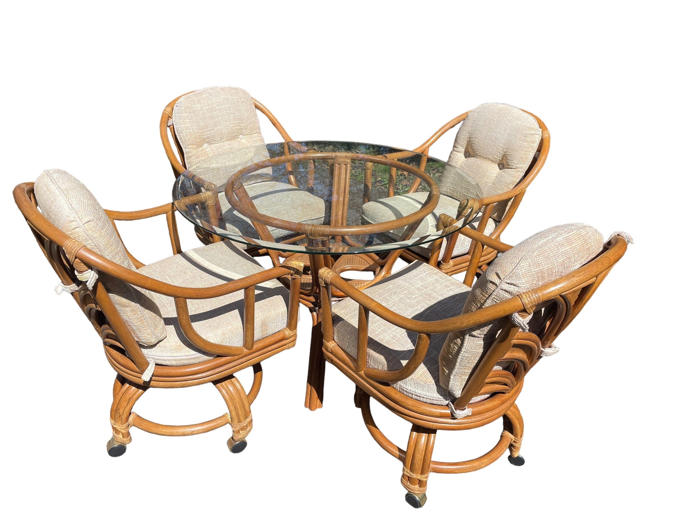 Ficks Reed Style — Rattan Dining Set