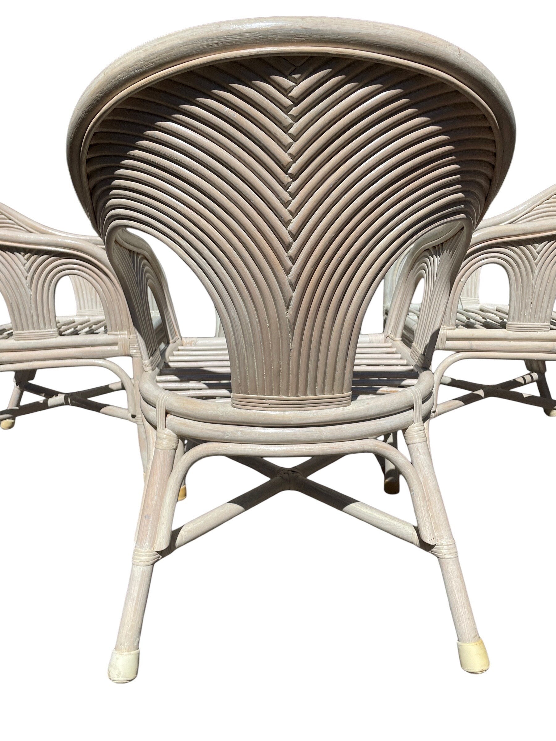 Gabriella Crespi Style — Rattan Dining Set